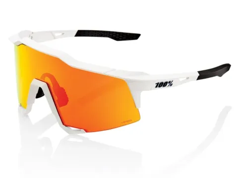 100% Speedcraft - HiPER Mirror Lens unis Soft Tact Off White HiPER Red - High-Performance…