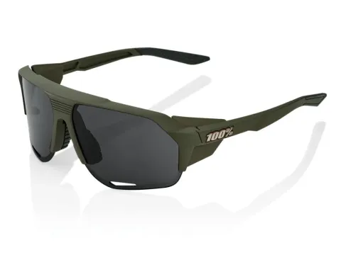 100% Norvik - Smoke Lens unis Soft Tact Army Green - High-Performance Sportbrille