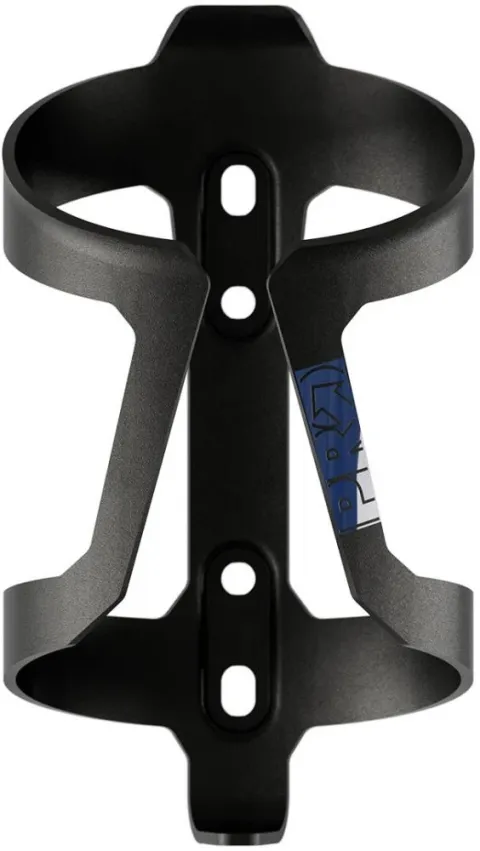 PRO Flaschenhalter Performance, Alu, Schwarz-Blau Schwarz - leichter sicherer Halt