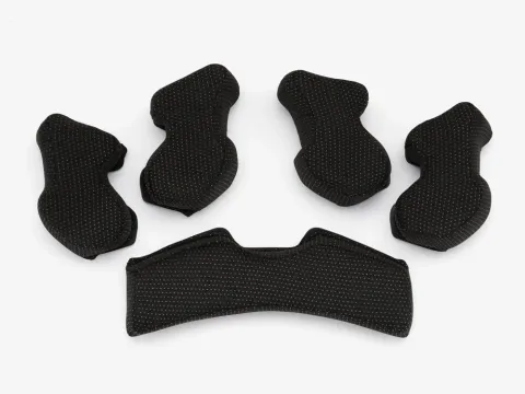 100% Trajecta thick cheek pad and neck roll kit unis black - mehr Komfort & perfekter Sitz