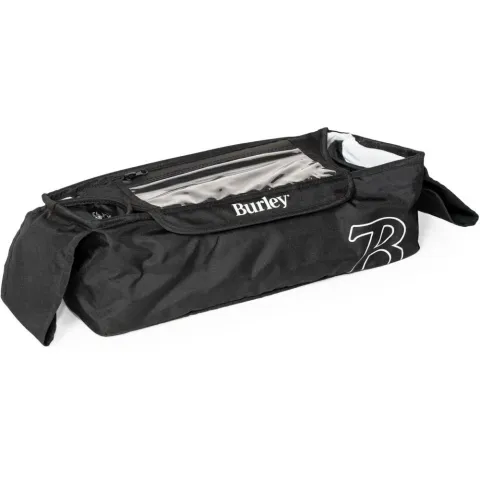 Burley Tasche Handlebar Console für Schiebebügel Universalgröße Schwarz - mehr Stauraum am…