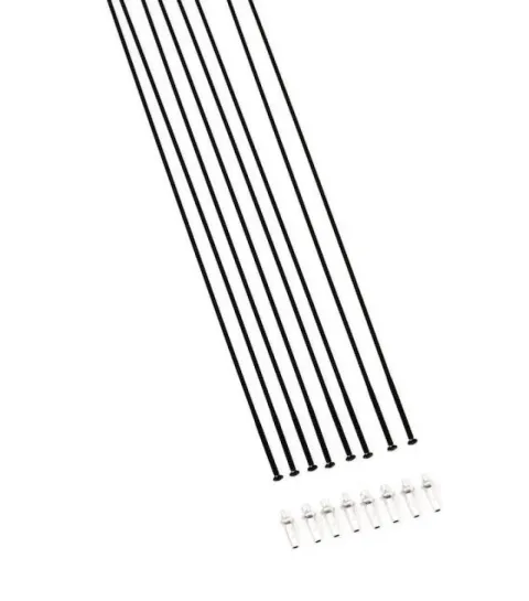 DT Swiss Speichenkit für XMC 1200 Spline 29 Zoll Schwarz - präzise Laufrad-Performance - Speichen…