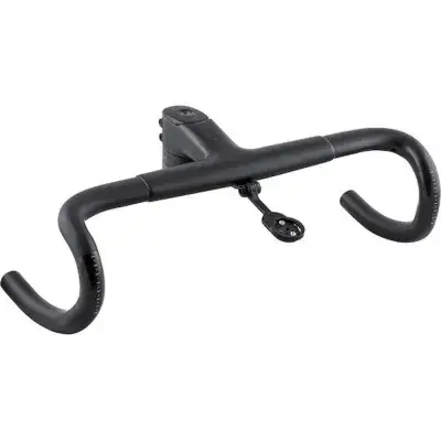 Merida Lenker TEAM SL 1P 120 x 400 mm Schwarz - aerodynamisches Carbon-Cockpit