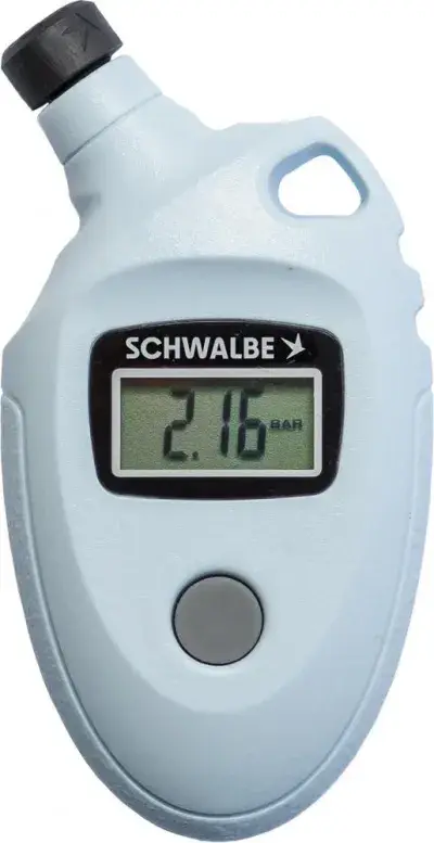 Schwalbe AIRMAX Pro Air Pressure Gauge - digitales Luftdruckmessgerät - Manometer - Luftdruckmesser