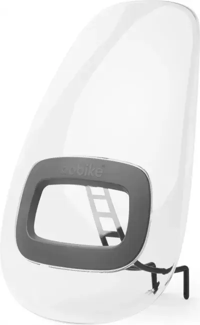 Bobike Windschutzscheibe ONE Mini Urban Grey Größe Mini Grey - optimaler Wetterschutz