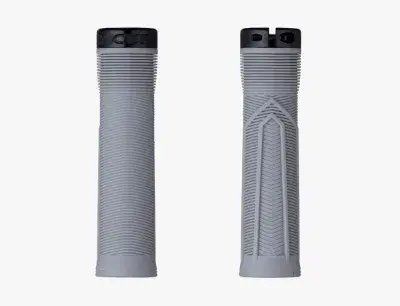 Race Face Chester Lock-On Griff 136/31mm grey/black - sicherer Halt und Kontrolle am Lenker
