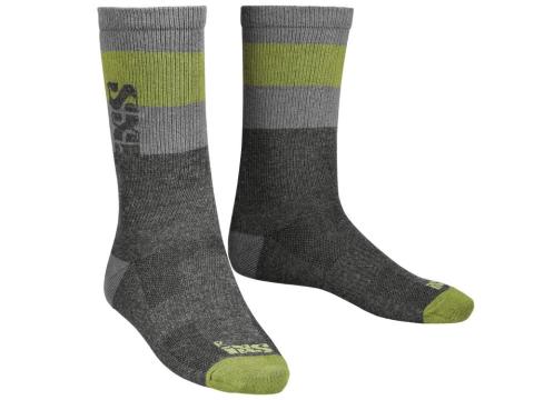IXS Sports Division iXS Double Socks (2 pairs) S olive - atmungsaktive Kompressions-Socken im…