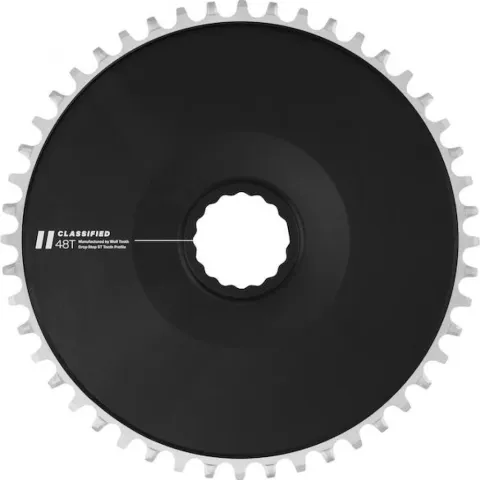 Classified Kettenblatt Aero Dropstop 1x 48T - aerodynamische Effizienz und sicherer Kettenhalt