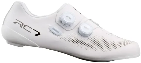 SHIMANO Fahrradschuhe RC703 Road SPD-SL 45 Weiß - leichte Rennrad-Performance