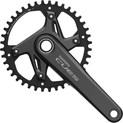 SHIMANO Kurbelgarnitur CUES FC-U6040-1, Hollowtech II - 6040-1, 1,, 175mm, 11-fach
