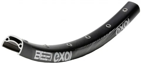 Exal FELGE BE 21, 27,5" 32L 21-584 schwarz - robuste 21 mm MTB-Felge für moderne Ausführung