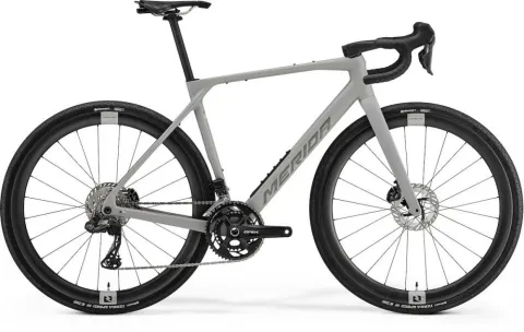 Merida MISSION 7000 silk grey(gunmetal grey) XS grau - leistungsstarkes High-End-Bike