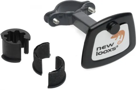 New Looxs Halterung Smart-Lock-System Universalgröße - sichere Korbbefestigung am Gabelschaft