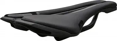 PRO Fahrradsattel Stealth Team 142 mm Schwarz - aerodynamischer Rennradsattel mit Carbon-Gestell