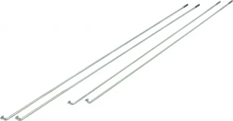 Exal SPEICHE DD 2/1,8/2 292mm silber - stabile Doppeldickendspeichen im 100er Set