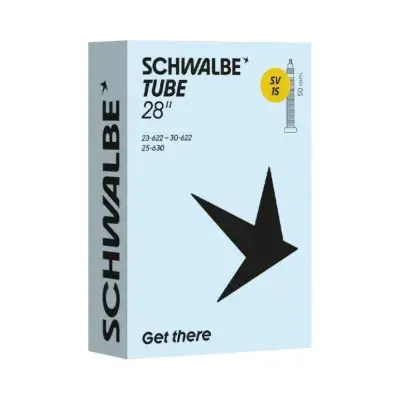 Schwalbe Schlauch Nr. 15 28 Zoll - SV 50 mm