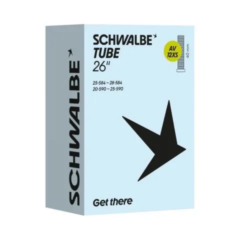 Schwalbe Schlauch Nr. 12XS 26 Zoll 20/28-584/590 - AV 40 mm