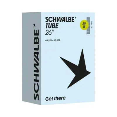Schwalbe Schlauch Nr. 13 26 Zoll - AV 40 mm, 40/62-559