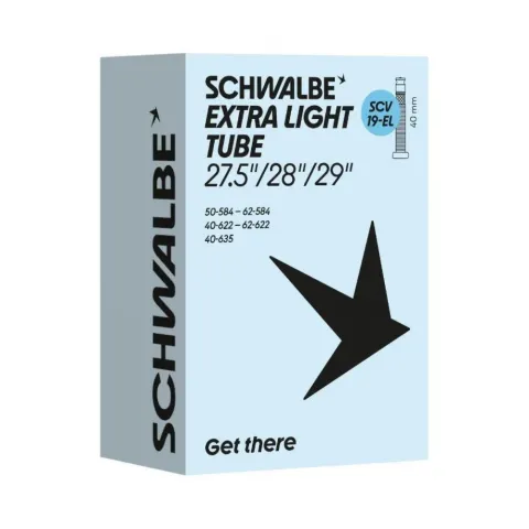 Schwalbe Schlauch Nr. 19-EL SCV 40 mm 27,5/28/29 Zoll
