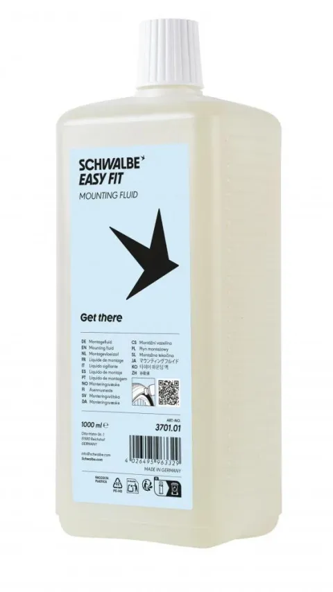 Schwalbe EASY FIT Montage-Flüssigkeit 1.000 ml - Nachfüllflasche für einfache Reifenmontage -…