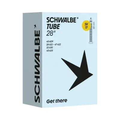 Schwalbe Schlauch Nr. 17 28 Zoll - SV 60 mm