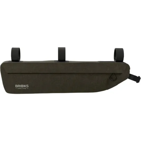 BROOKS Scape Frame Bag Large Mud Green - wasserdichte Rahmentasche 3,5 Liter aus 600D Polyester mit…
