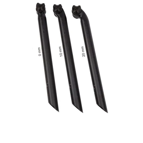 Ergotec - Sattelstütze Viper 34.9 x 400 Sattelklemmung für 7-8mm Streben AL6061 T6 Offset 20 mm…