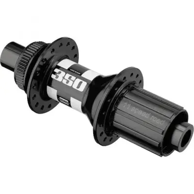 DT Swiss Nabe Road HR 350 Classic 24 Loch schwarz - zuverlässige Centerlock Hinterradnabe
