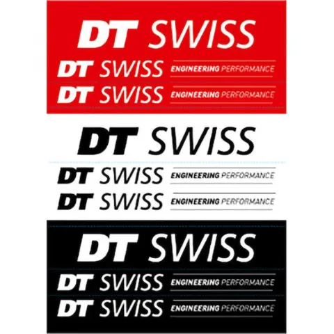 DT Swiss Aufkleber DT SWISS Stickerbogen One Size - Stickerbogen für Bike-Fans