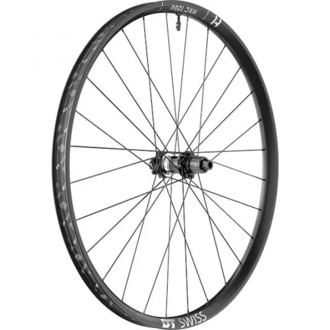 DT Swiss Laufrad HXC 1200 Spline 29" 622 x 30 mm Schwarz - High-End eMTB-Carbonlaufrad
