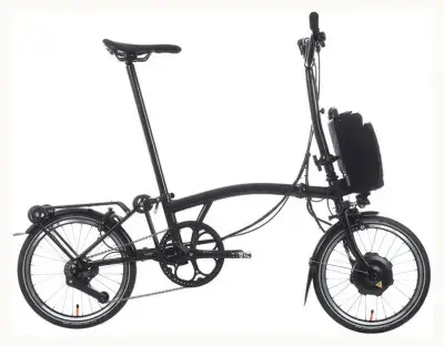 Brompton Electric C Line Urban Schwarz Modell 2025