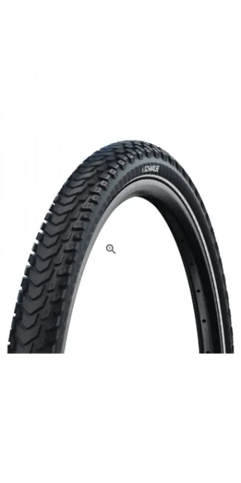 Schwalbe DRAHTREIFEN MARATHON MONDIAL Performance Line 50-622 Schwarz - robuster Reise-Reifen