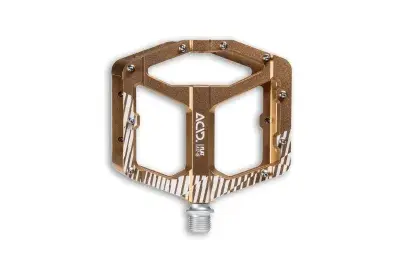 Acid Flat A30 Fahrrad Pedale goldfarben