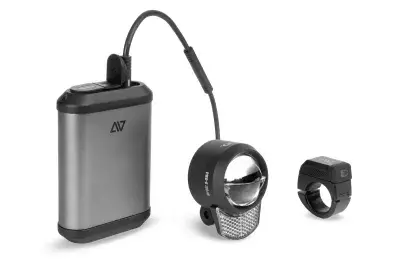 Acid PRO E 200 HB X-Connect Lampe vorne mit PowerBank schwarz