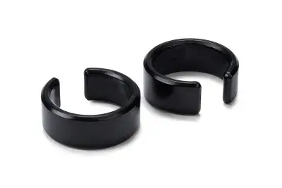 Acid Lenkeradapter 25.4 mm auf 31,8 mm für Montage Zubehör schwarz
