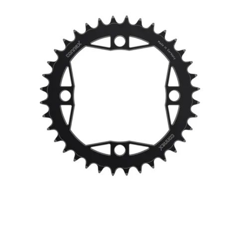 ConneX E-Bike Kettenblatt 38 Zähne Lochkreis 104 mm Narrow Wide - Sichere Kettenführung