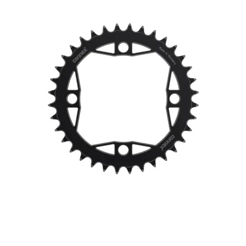 ConneX E-Bike Kettenblatt 34T Lochkreis 104 mm Narrow-Wide Schwarz - Verschleißfest