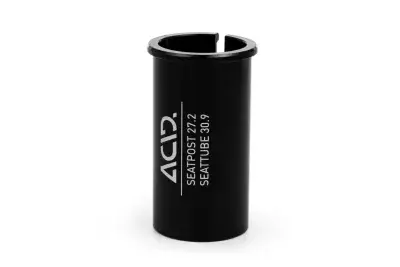 Acid Sattelstützen Reduzierhülse schwarz - Größe: 30.9 / 31.6 mm