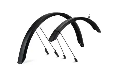 Acid Editor Hybrid 60 28" BB Mount 2.0 Fahrrad Schutzblechset schwarz