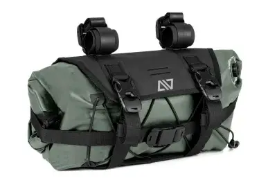 Acid Pack Pro 9 Bikepacker Fahrrad Lenkertasche grün