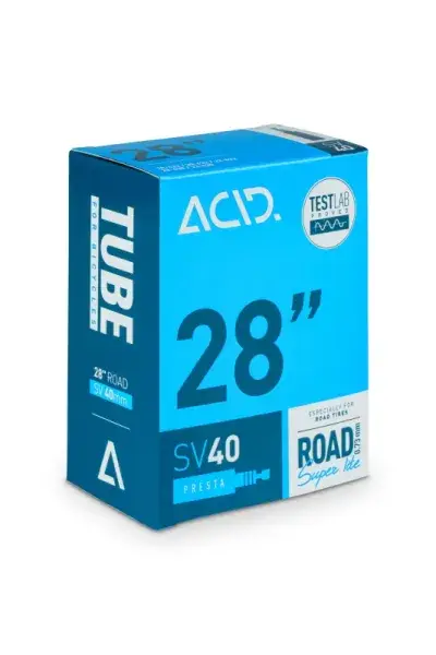 Acid 28'' Road Rennrad Fahrrad Schlauch 28/32-622/630 Super Lite SV 40mm