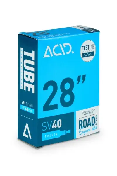 Acid 28'' Road Rennrad Fahrrad Schlauch 18/23-622/630 Super Lite SV 40mm