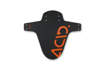 Acid Downhill Mudfender Fahrrad Schutzblech vorne schwarz/orange