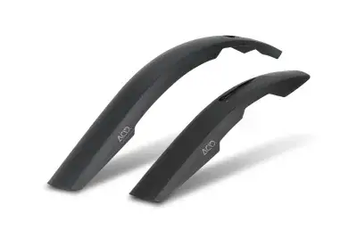 Acid Mud Rookie 18'' / 20'' Kinder Fahrrad Schutzblechset schwarz