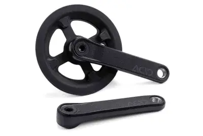 Acid Rookie 30T Kinder Fahrrad Kurbelgarnitur schwarz - Größe: 115 mm