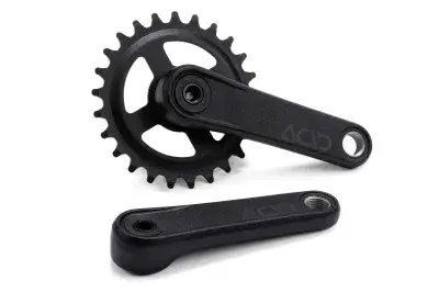 Acid Rookie 25T Kinder Fahrrad Kurbelgarnitur schwarz - Größe: 105 mm