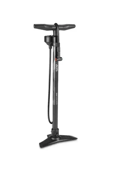 Acid Race Floor Digital Fahrrad Standpumpe schwarz