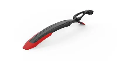 Acid Vane Pro 29'' Fahrrad Schutzblech hinten schwarz/rot