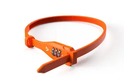 Acid Ratch Kabelschloss orange
