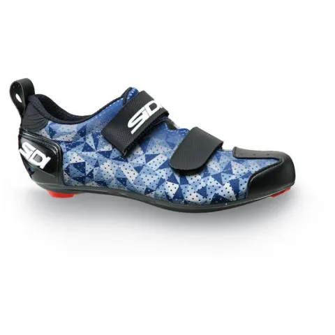 Sidi ROAD T-5 Air blue/white/black 39 Blau/weiß/schwarz - atmungsaktiver Triathlon-Rennradschuh